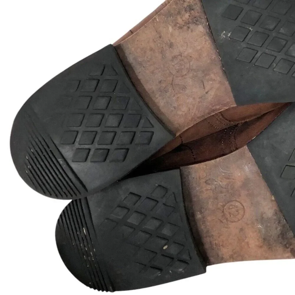 Timberland Mens 12 Wodehouse Lost History Chukka Boots Burnished Dark Brown